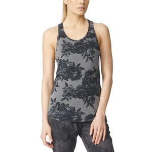 adidas climalite floral racerback tank